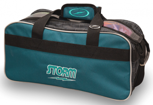 Storm 2-Ball Tote Steel Blue/Black