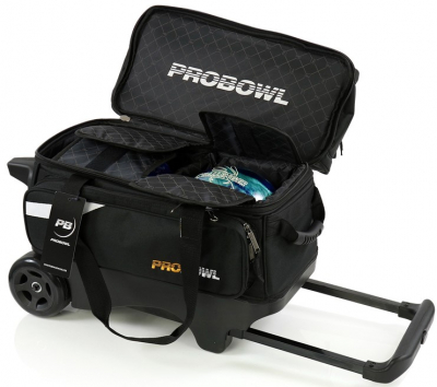 ProBowl Deluxe 2-Ball Roller Schwarz/Silber