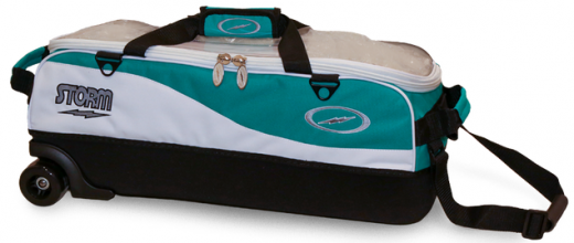 Storm 3-Ball Travel Tote Pro White/Teal