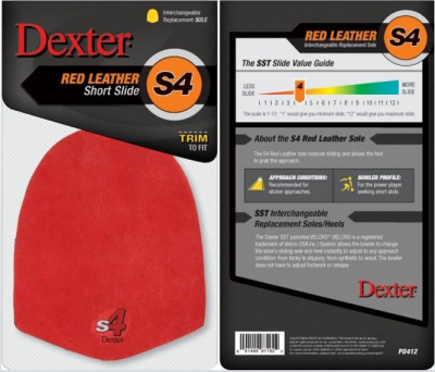 Dexter S4 Rot Leder Sohle