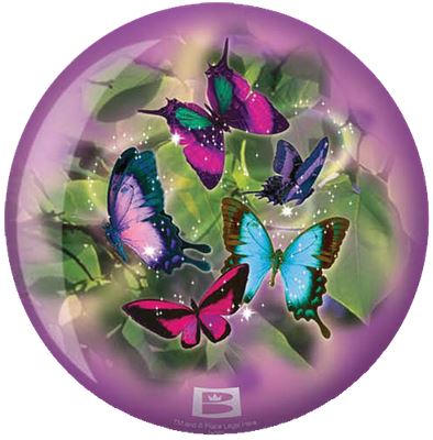 Viz-A-Ball Butterflies Glow