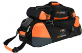 ProBowl Deluxe 3-Ball Tote W/Shoe Bag Black/Carbon Orange