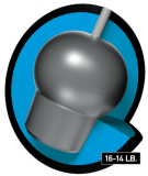 Brunswick Danger Zone Black Solid