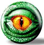 Viz-A-Ball Lizard Eye Glow