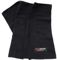 Pro Bowl Euro Microfiber Towel Black