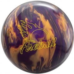 Ebonite Fireball Purple/Gold