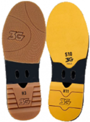 900Global 3G Racer Leather Black/Red Men