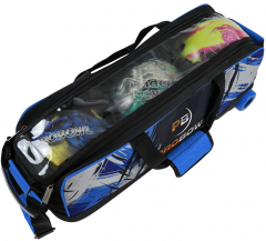 ProBowl Dye-Sub 3-Ball Tote Blue